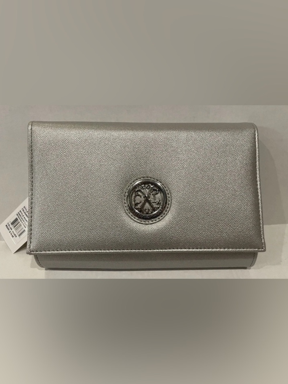 Christian Lacroix Paris Caviar Chain Clutch NWT